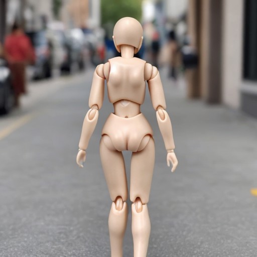 doll_joints, woman, <lora:Doll_Joints:0.8>, walking in street